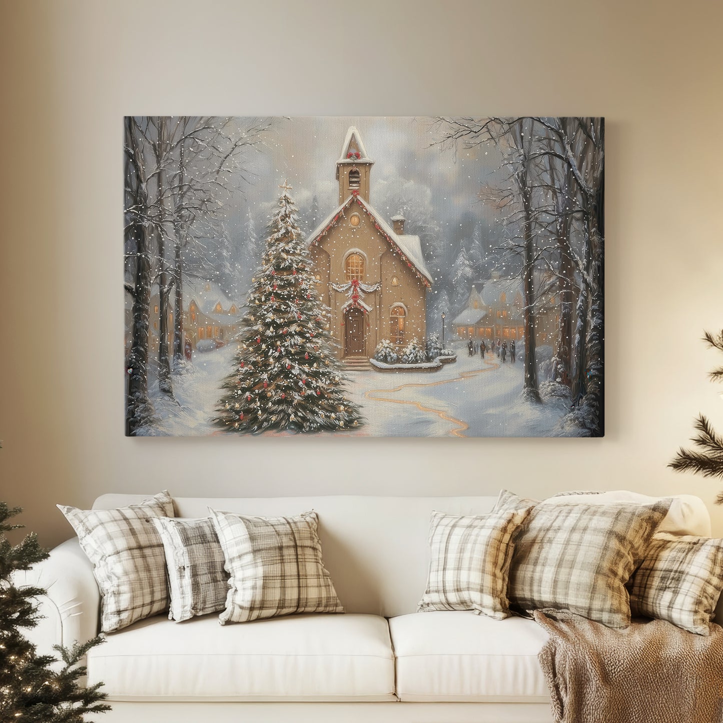 Quiet Skies Whisper - Canvas Art Print