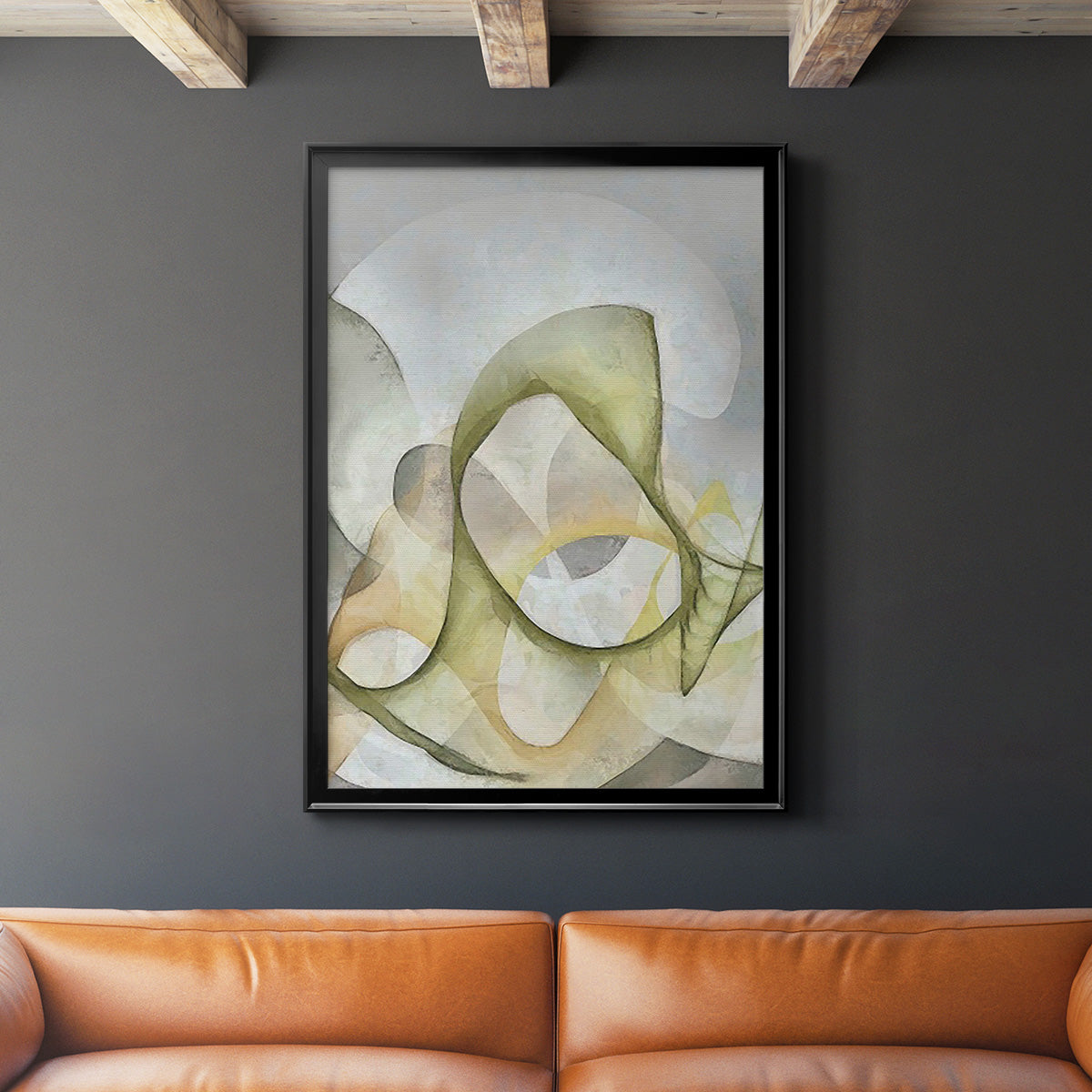 Excursion II - Modern Framed Canvas Print