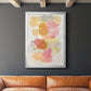 Warm Petals II - Modern Framed Canvas Print