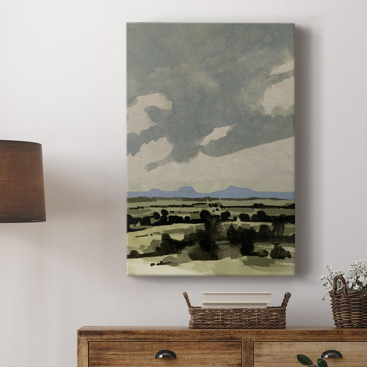 Pink Hazy Sky I - Canvas Art Print