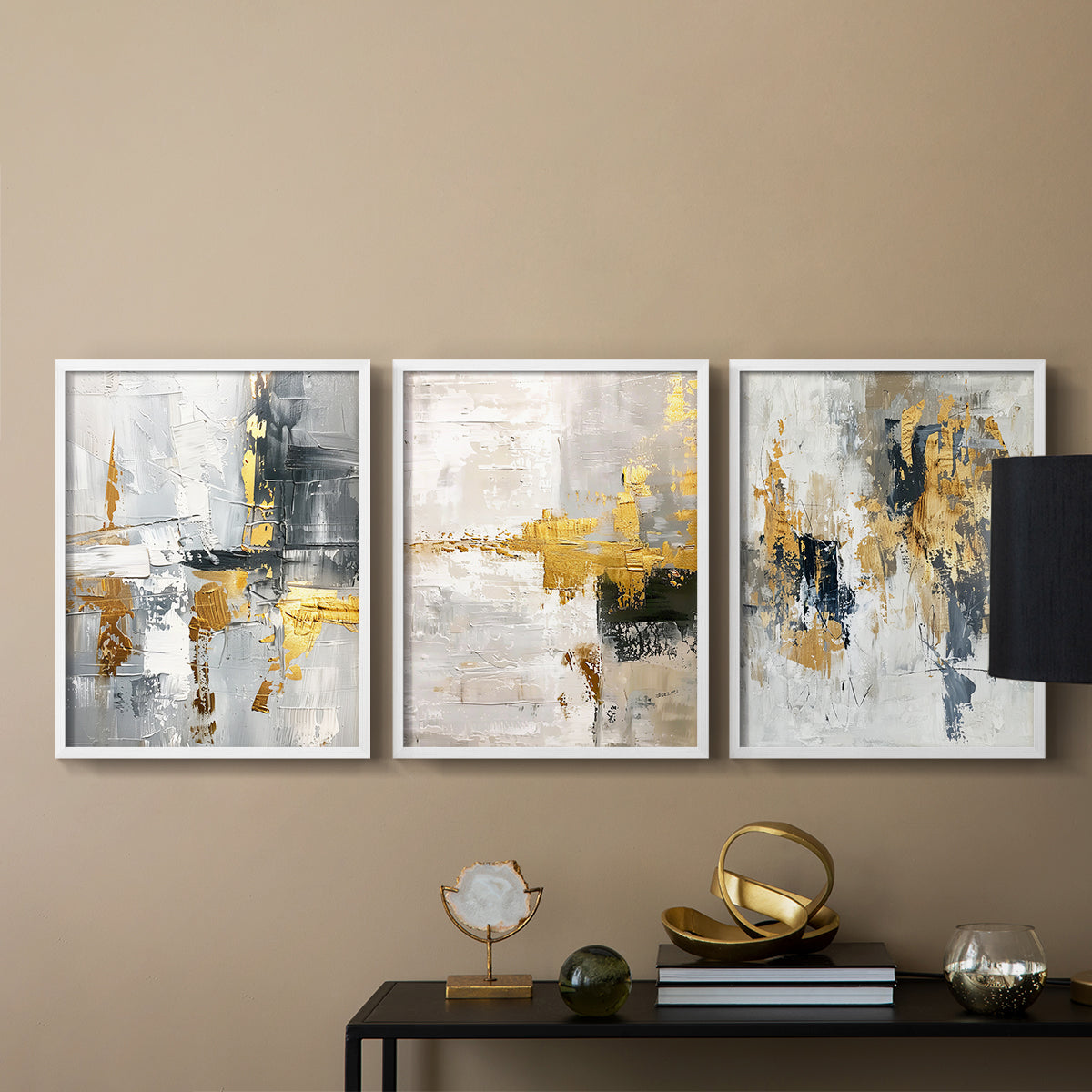 Abstract Series CLXIII - Restickable Framed Art Set