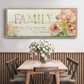 Family Where Our Story Begins - Floater Framed Canvas Print
