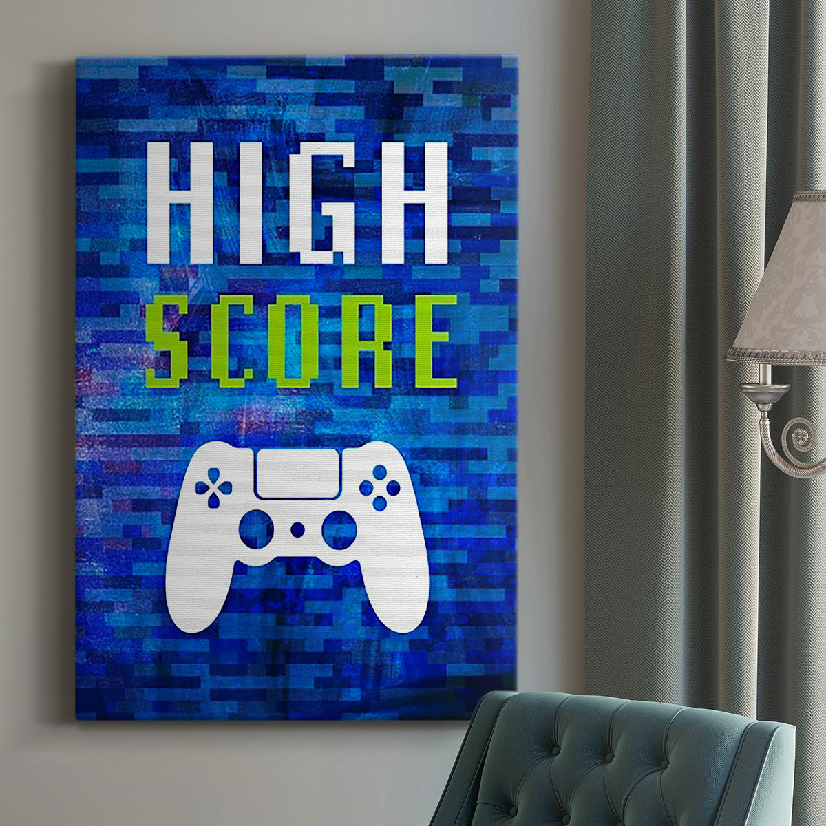 It's Game On I - Canvas Art Print