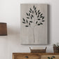 Leaves and Wood I - Canvas Art Print