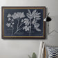 Foliage on Navy VI Premium Framed Canvas- Ready to Hang