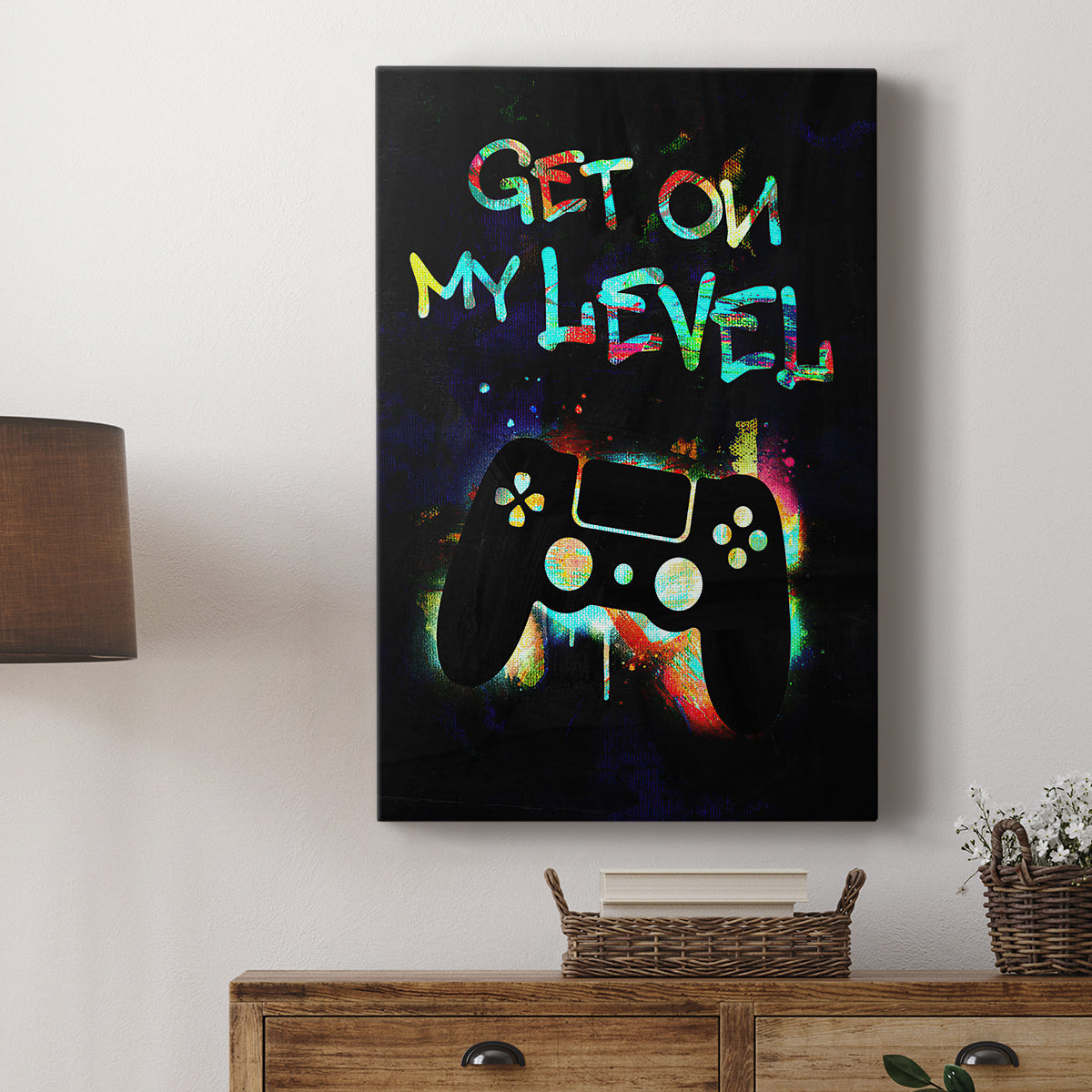 Gamer Tag II - Canvas Art Print