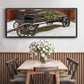 Country Store Wagon - Floater Framed Canvas Print