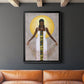 Her Peace - Modern Framed Canvas Print