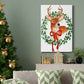 Woodland Holiday Collection B Premium Gallery Wrapped Canvas - Ready to Hang