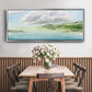 Clear Lagoon I - Floater Framed Canvas Print