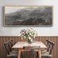 The Smoky Mountains - Floater Framed Canvas Print