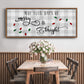 Buffalo Check Merry - Floater Framed Canvas Print