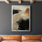 Baked Paintstrokes III - Modern Framed Canvas Print