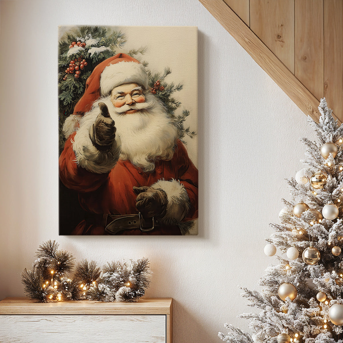 Skies of Candlelit Promise - Canvas Art Print
