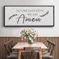 Say Amen - Floater Framed Canvas Print