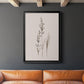 Delicate Stems I - Modern Framed Canvas Print