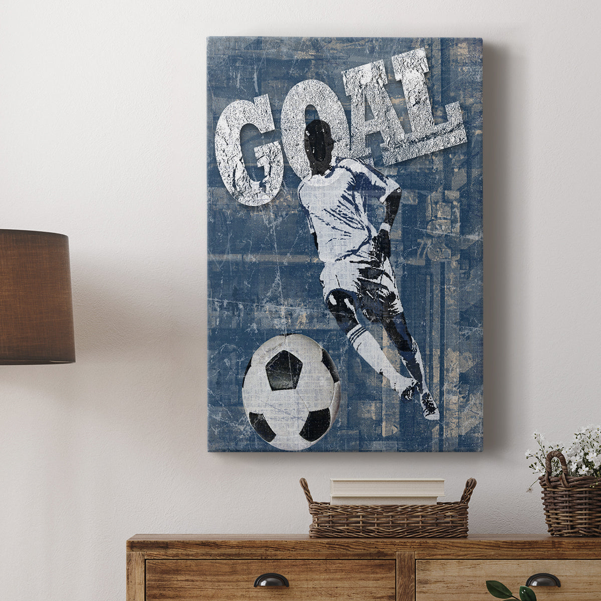 Goal Scorer - Canvas Art Print