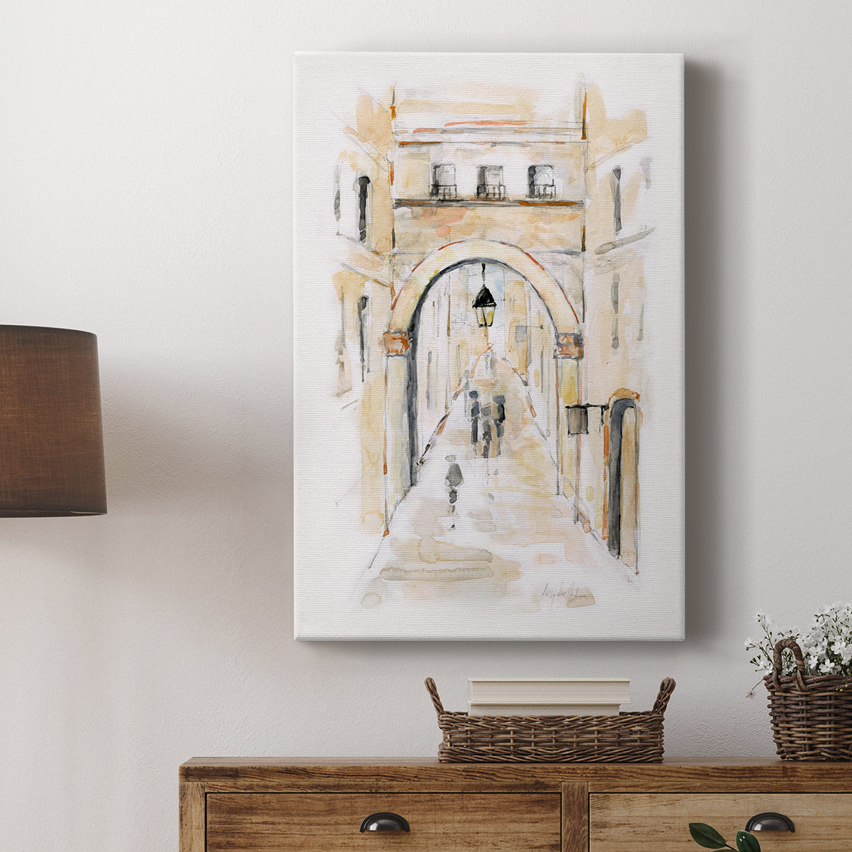 Venice Market Day I - Canvas Art Print