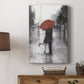 Caught in the Rain - Canvas Art Print