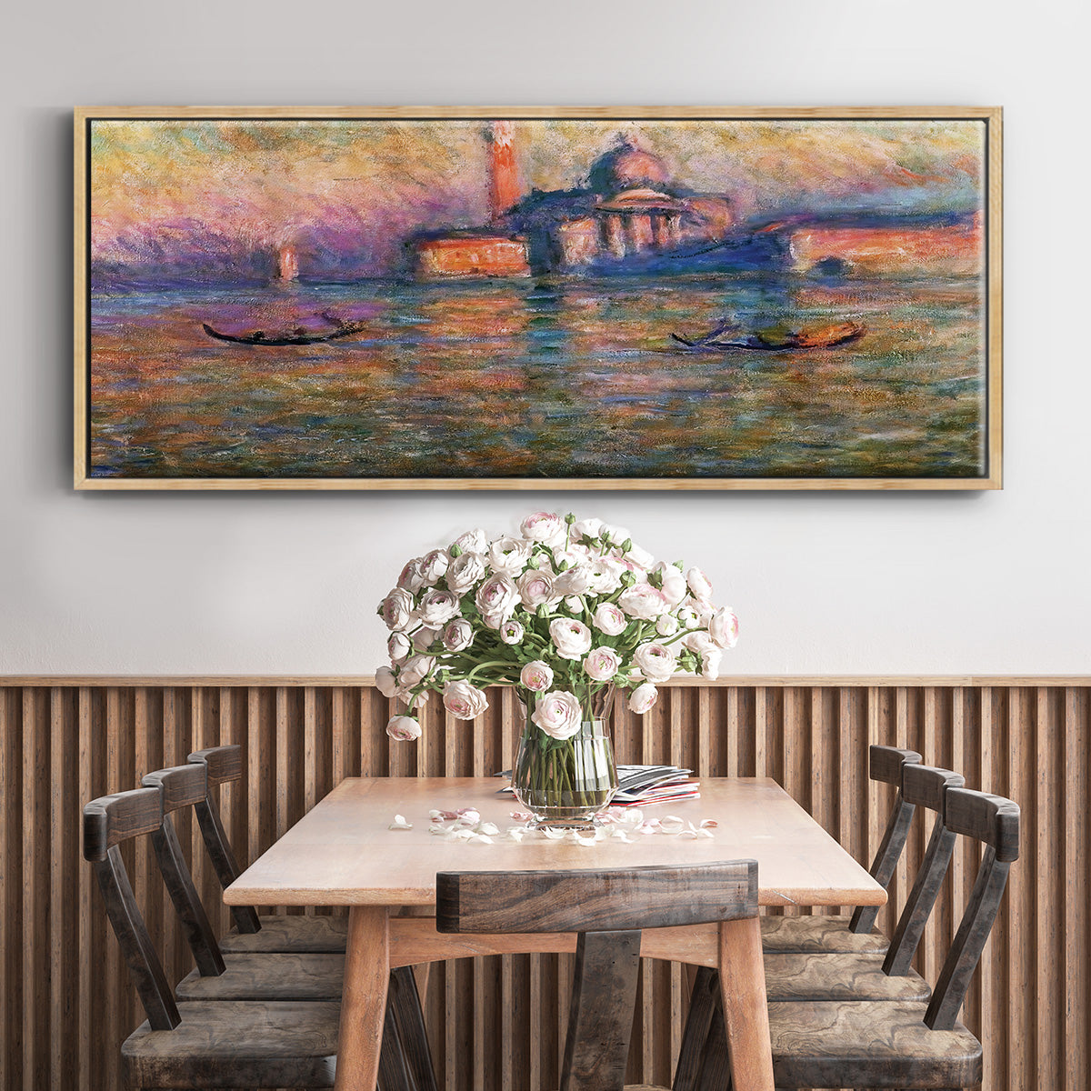 San Giorgio Maggiore, 1908 - Floater Framed Canvas Print