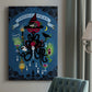 Spooky Cephalopod Chandeliers I Premium Gallery Wrapped Canvas - Ready to Hang