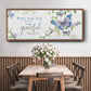 Begin Each Day - Floater Framed Canvas Print