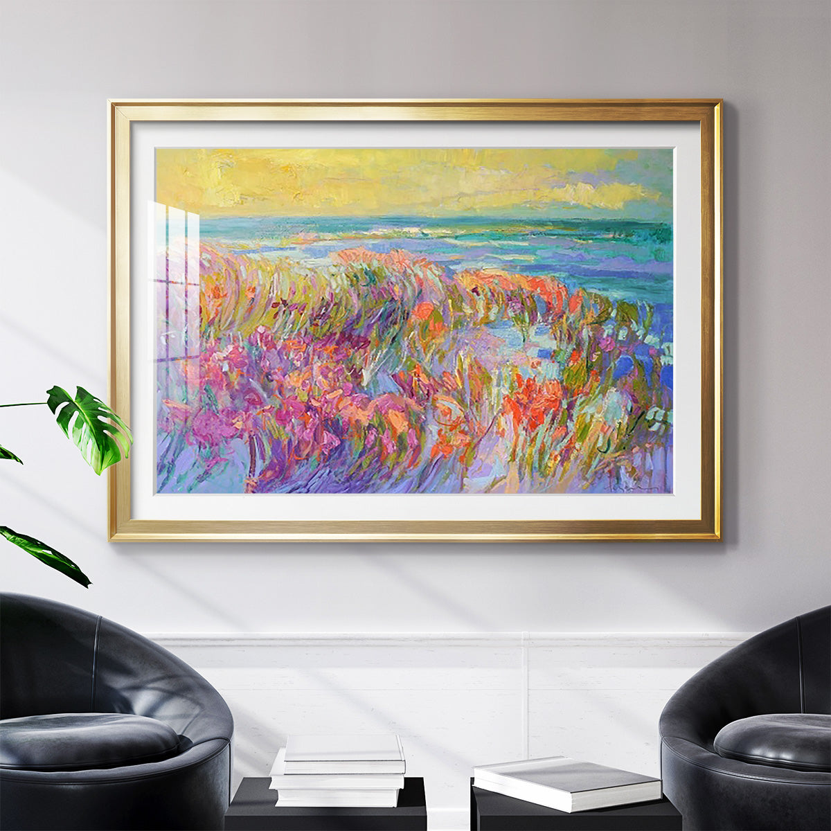 Summer Sanctuary - Modern Framed Art Print