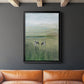 Out to Pasture II - Modern Framed Canvas Print