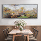 Small Country Farm in Bordighera, 1884 - Floater Framed Canvas Print
