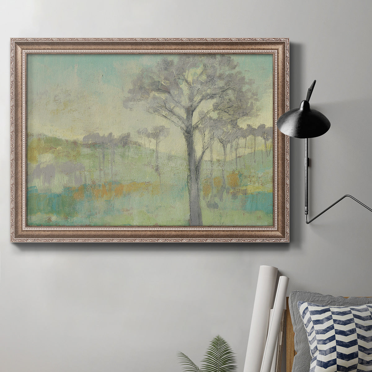 Tree Stand I Premium Framed Canvas- Ready to Hang