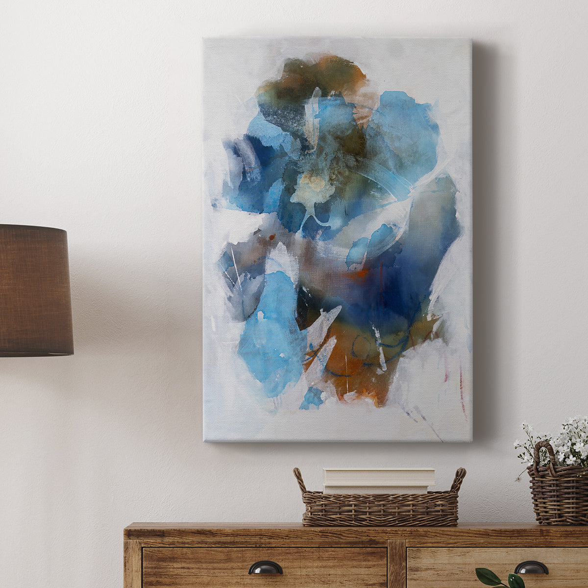 Misty Blue II - Canvas Art Print