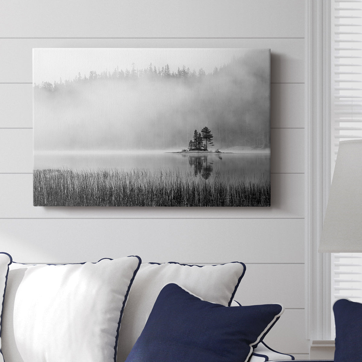 Island Fog - Canvas Art Print