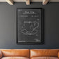 Morning Routine I - Modern Framed Canvas Print
