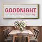 Princess Goodnight - Floater Framed Canvas Print