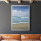 Timeless Waves - Modern Framed Canvas Print