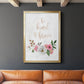 Be Kind and Brave - Modern Framed Canvas Print