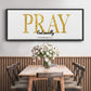 Pray Continually - Floater Framed Canvas Print