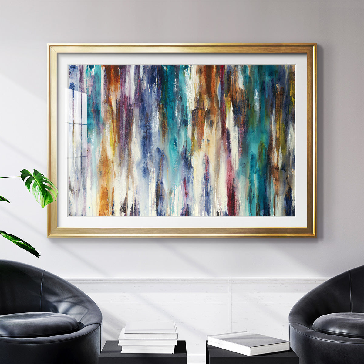 Shape Shifting - Modern Framed Art Print