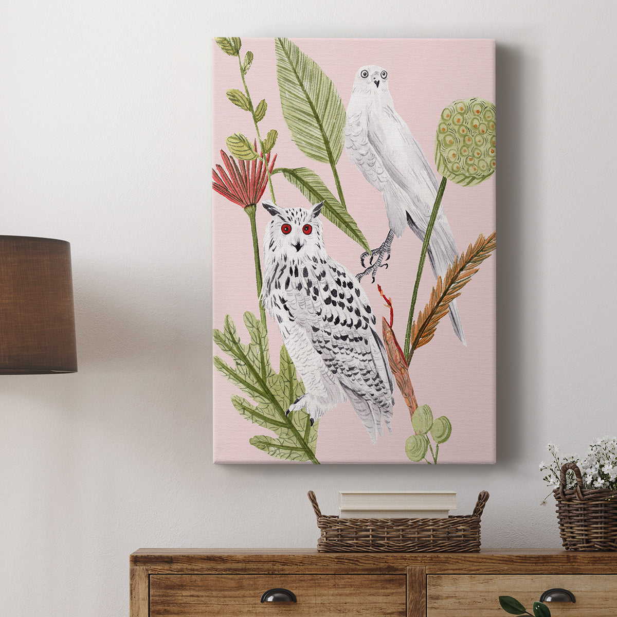 Birds in Motion V - Canvas Art Print