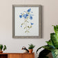 Blue Blossom Botanical II - Premium Canvas Framed in Barnwood - Ready to Hang