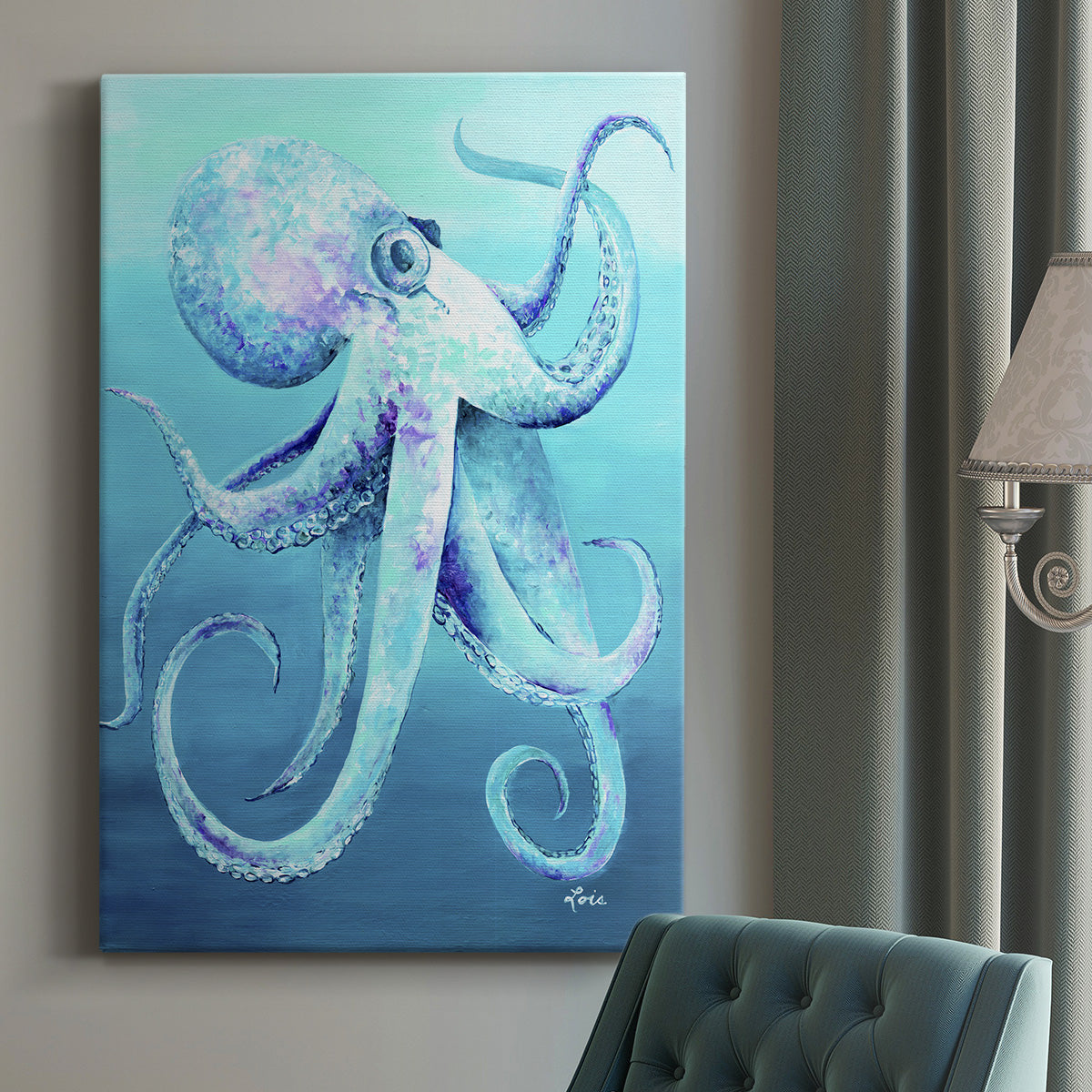 Octopus - Canvas Art Print