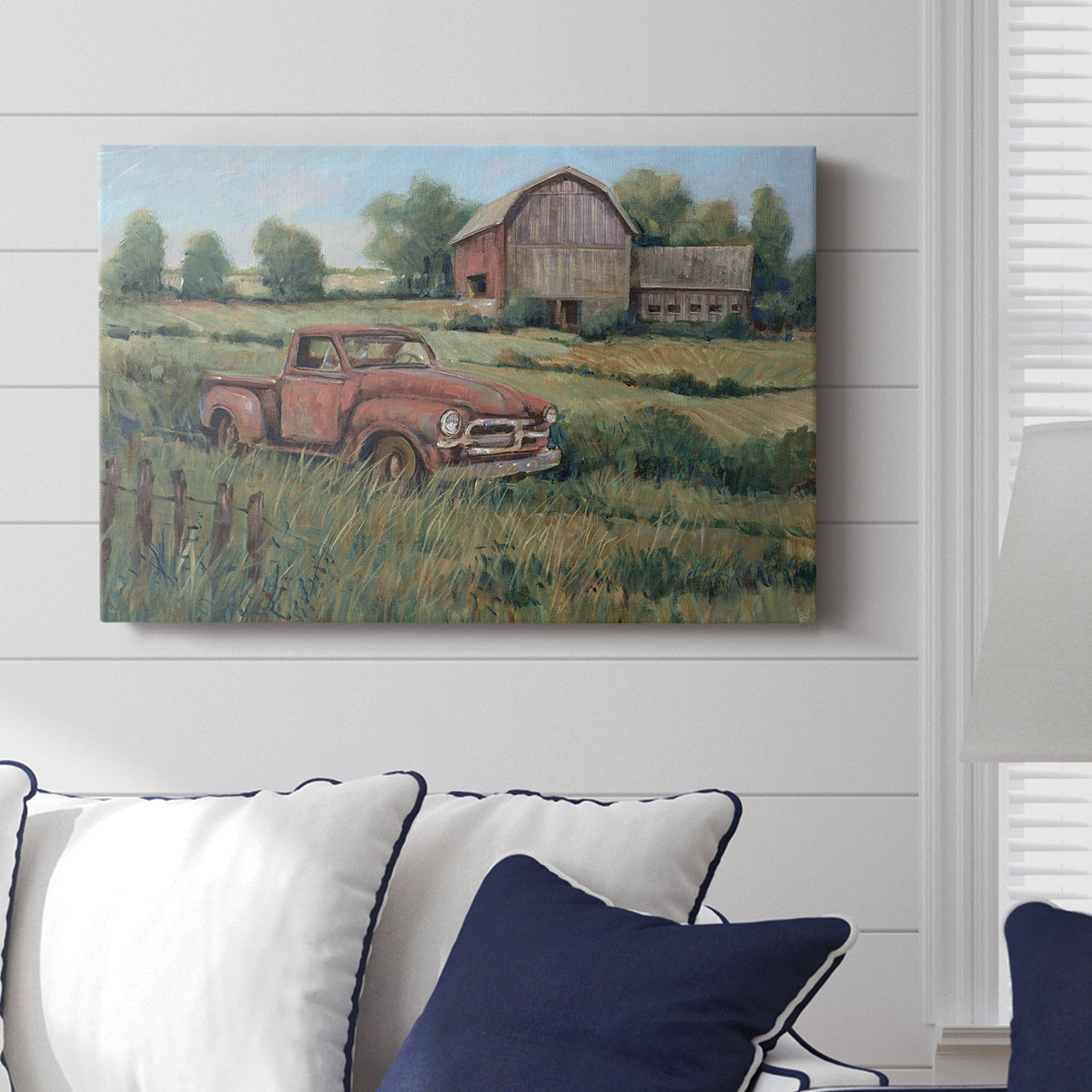 Rusting Away II - Canvas Art Print