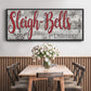 Sleigh Bells - Floater Framed Canvas Print