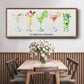 Happy Hour Cocktails - Floater Framed Canvas Print