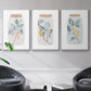 Nature Jar I - Framed Premium Gallery Wrapped Canvas L Frame 3 Piece Set - Ready to Hang