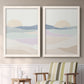 Wave Tableau I - Premium Framed Canvas 2 Piece Set - Ready to Hang