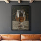 The Hard Stuff III - Modern Framed Canvas Print
