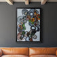 Amelia Island Stones - Modern Framed Canvas Print