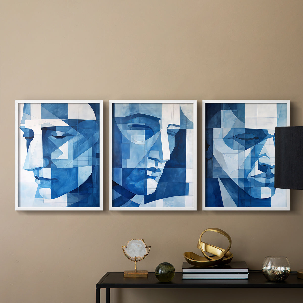 Abstract Series XXVIII - Restickable Framed Art Set