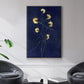 Indigo 1 - Floater Framed Canvas Print